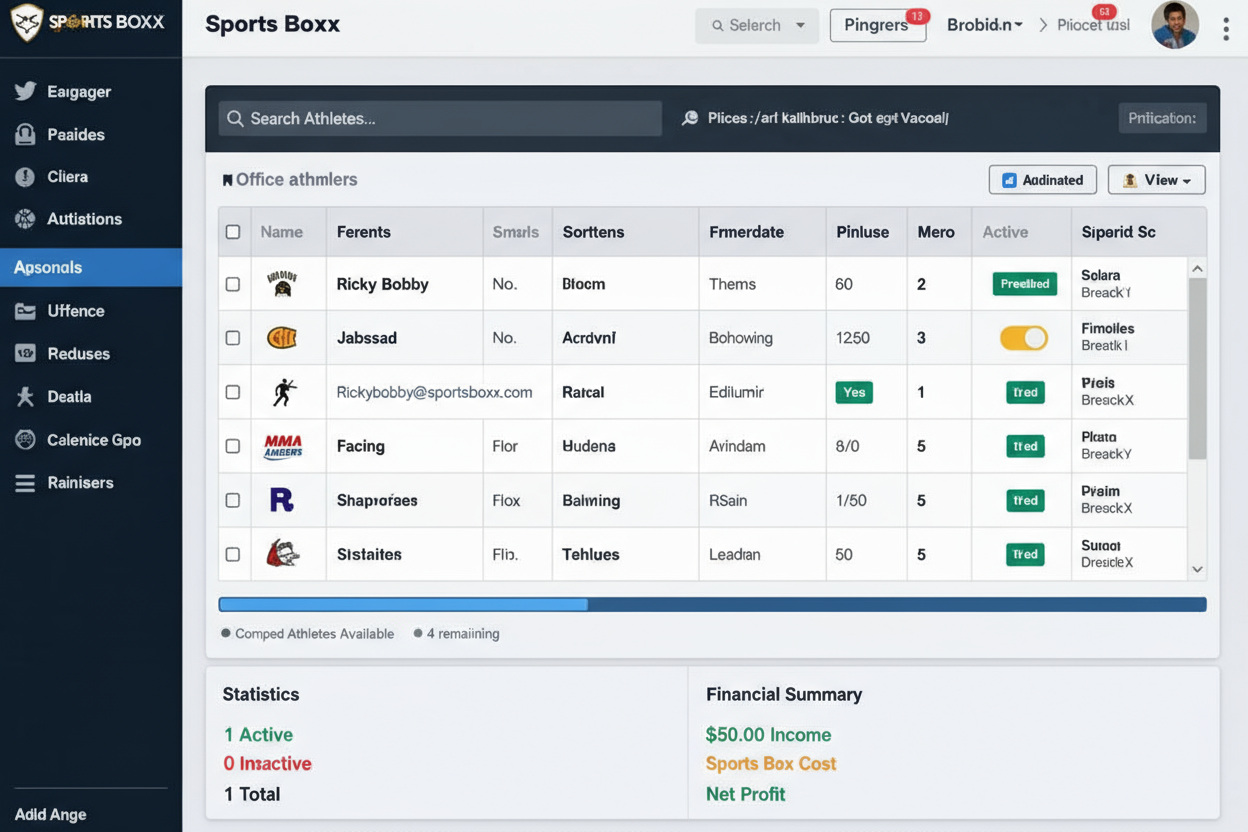 Sports Boxx - Building Sports Empires
